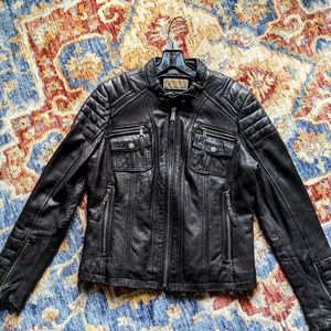 Michael Kors Genuine Leather Jacket
